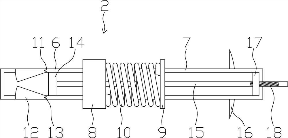 Rockburst tunnel section primary support method and support anchor rod structure