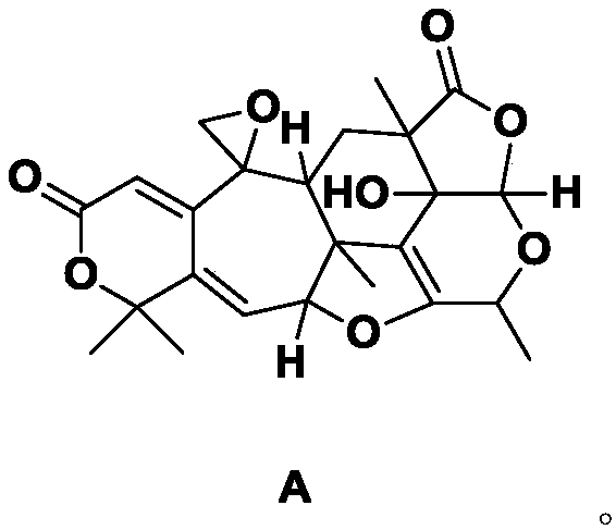 Meroterpenoid compound with liver protecting nourishing functions, and applications thereof