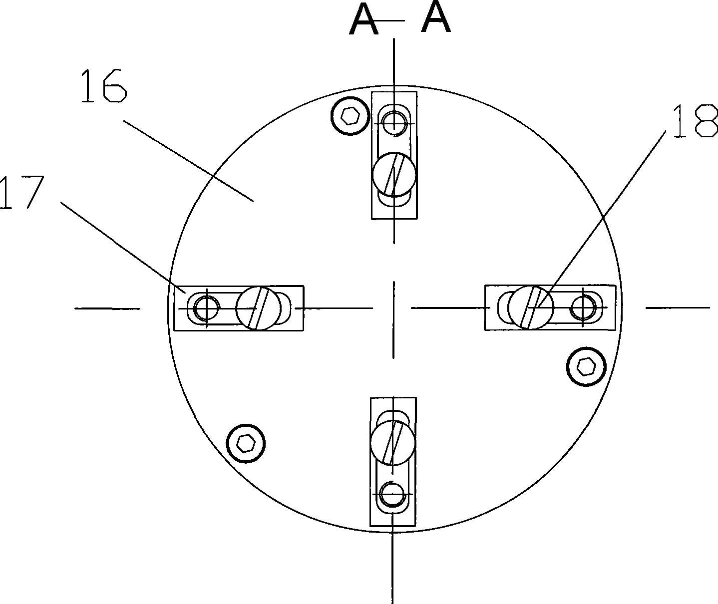 Friction wear testing machine for on-line measurement