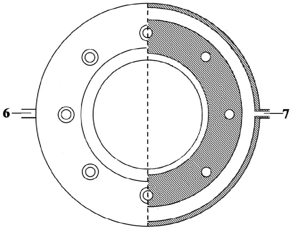 A non-melting treatment device and method for highly active refractory metal polymer fibers