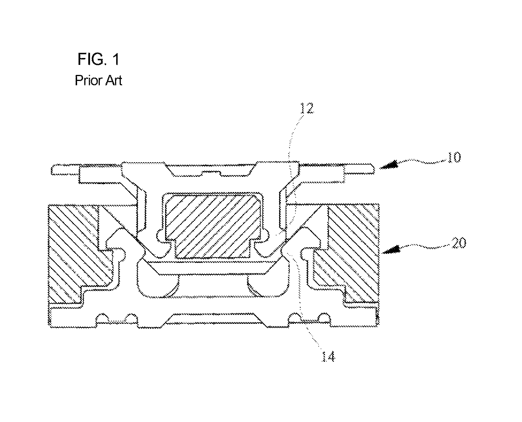 Shield and locking type board to board connector