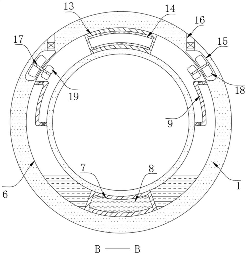 A dust-removing and heat-dissipating monitor