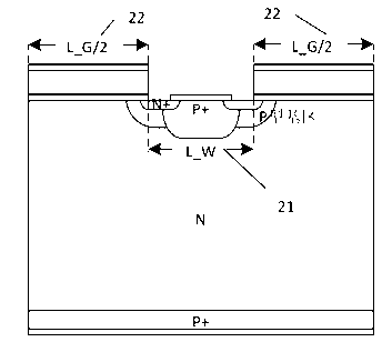 Manufacturing method of self-aligned insulated gate bipolar transistor