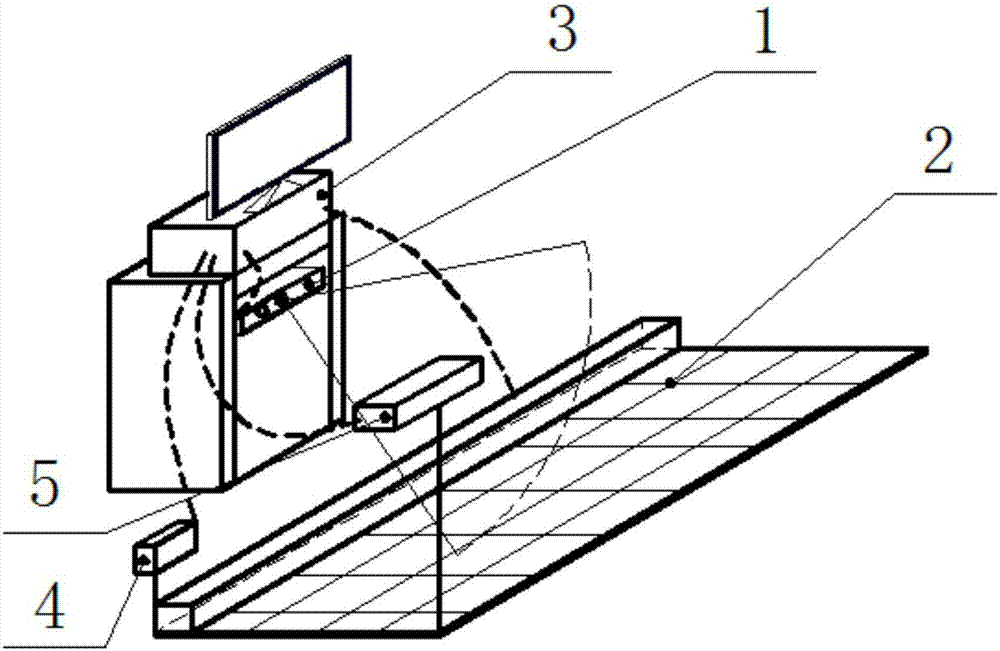 Gait recognition system and method based on visual and tactile fusion