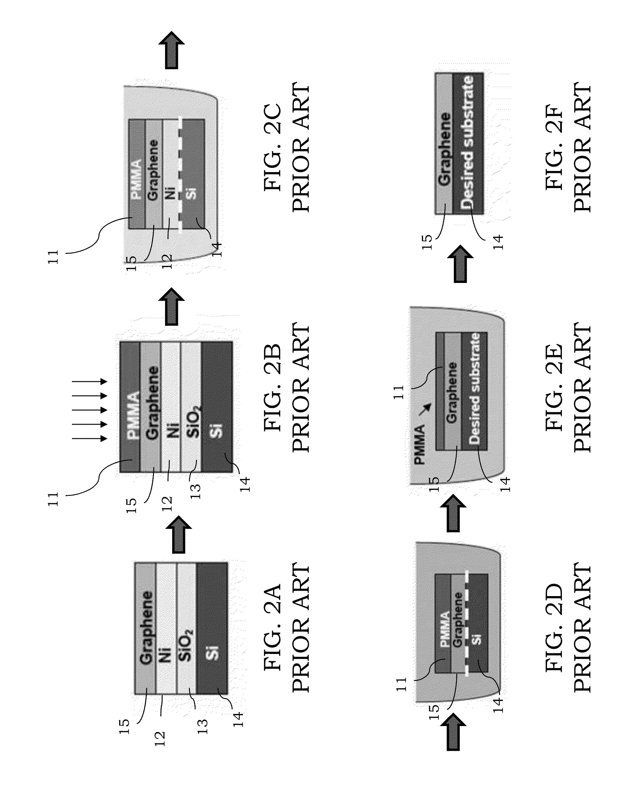 Method for transferring a graphene layer