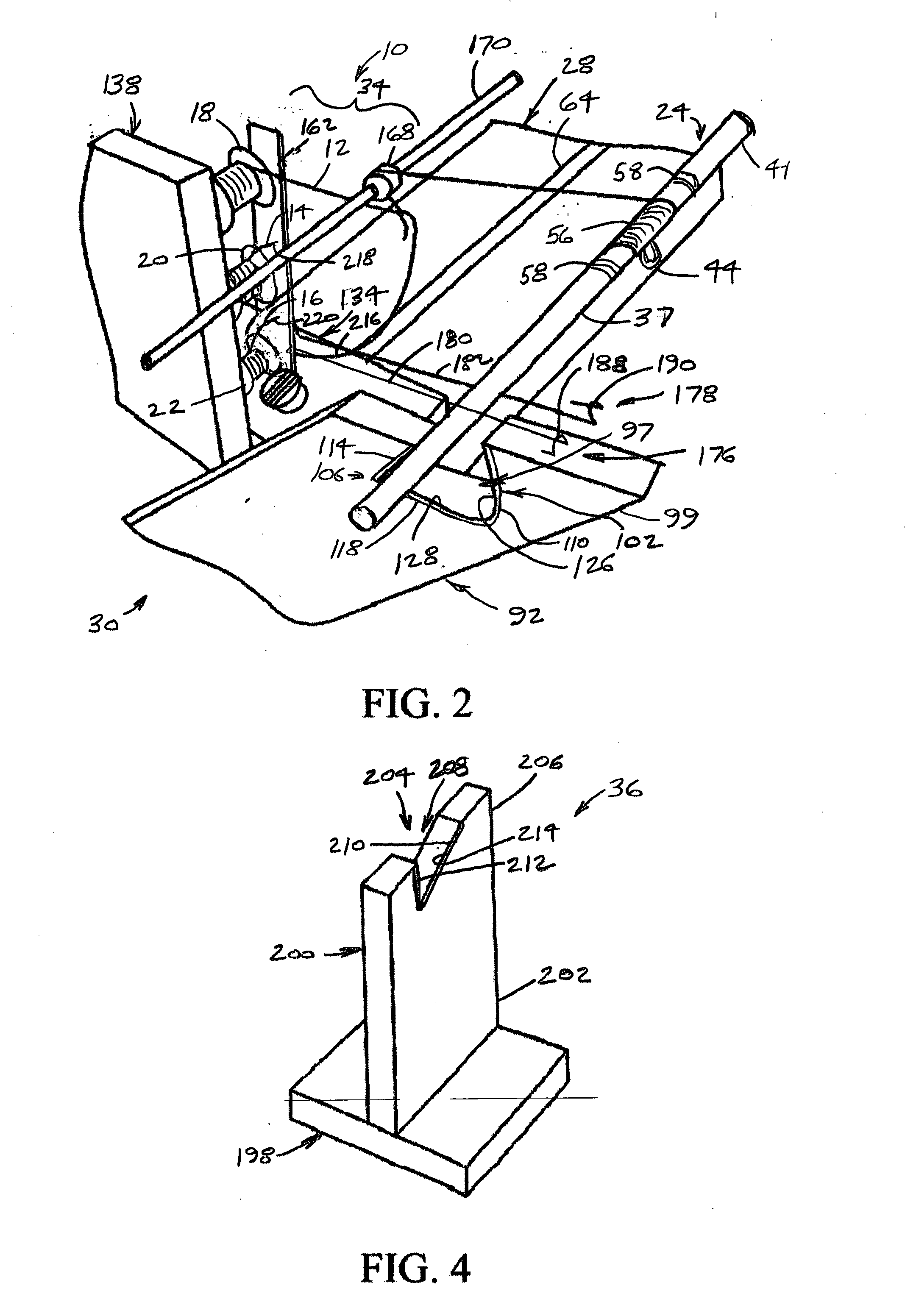 Wrapping device for fishing rods