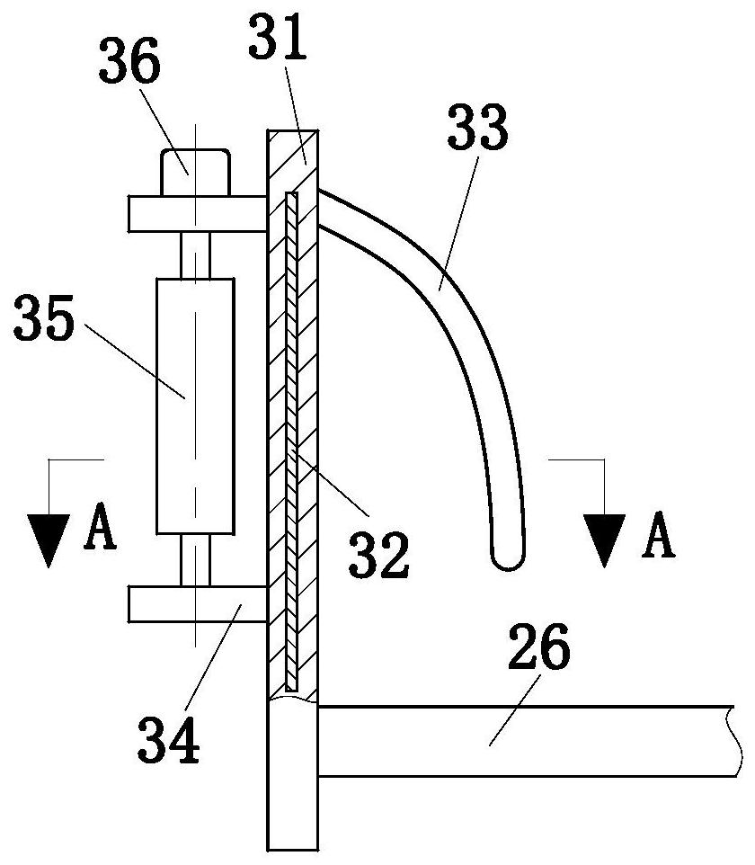 A kind of rehabilitation treatment instrument for patients with tibia and fibula fracture and its circuit control system