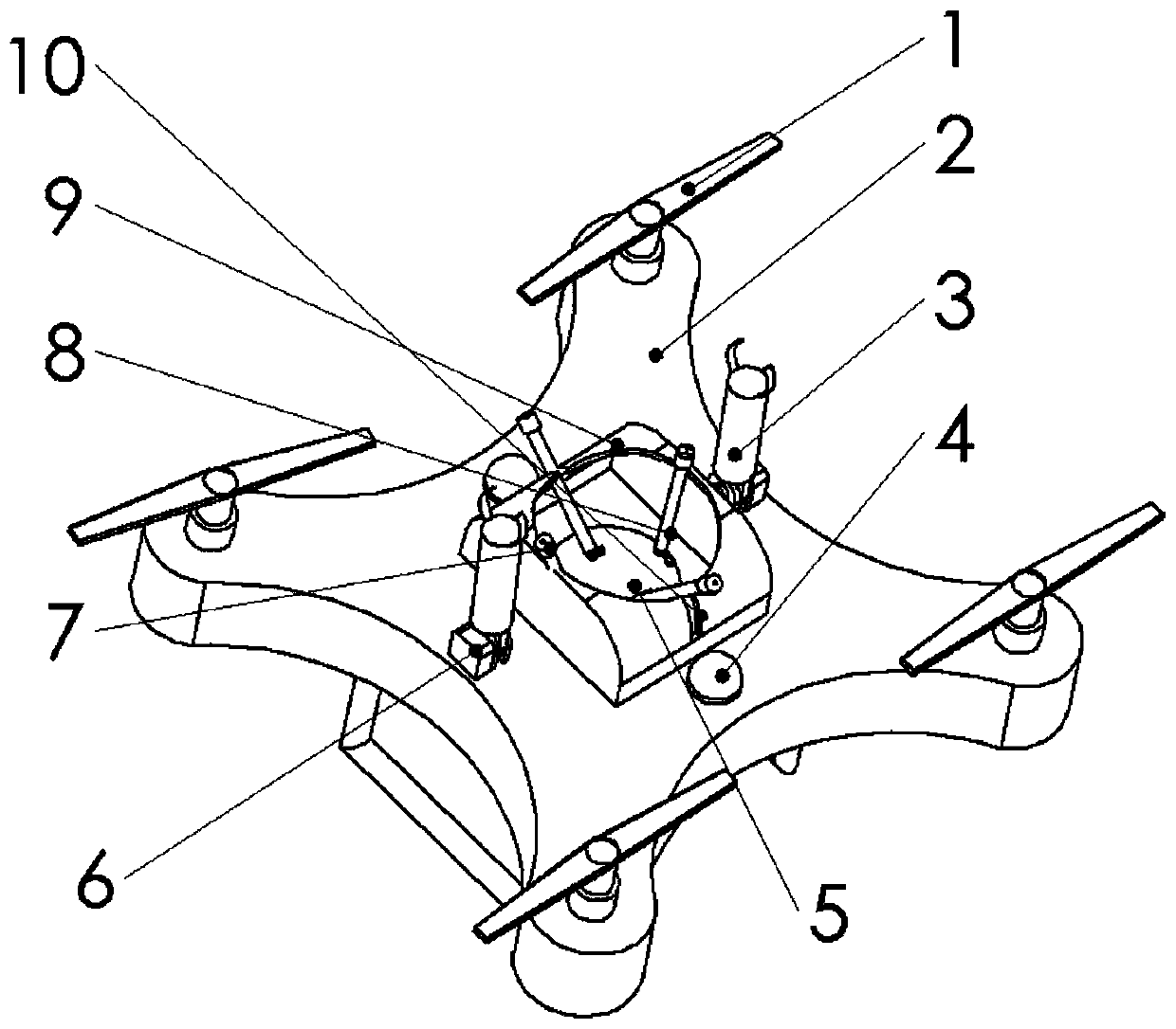 Shockproof hammer maintenance robot