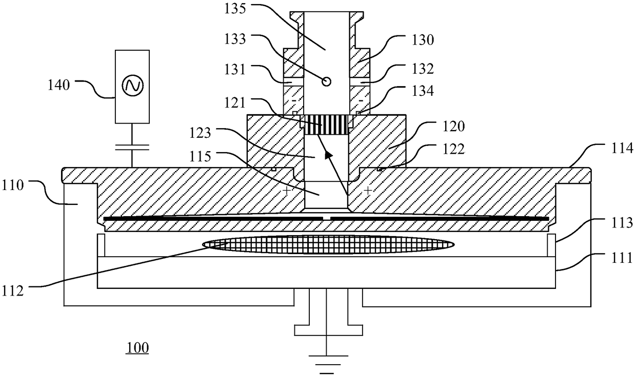 Gas inlet grid assembly and atomic layer deposition equipment