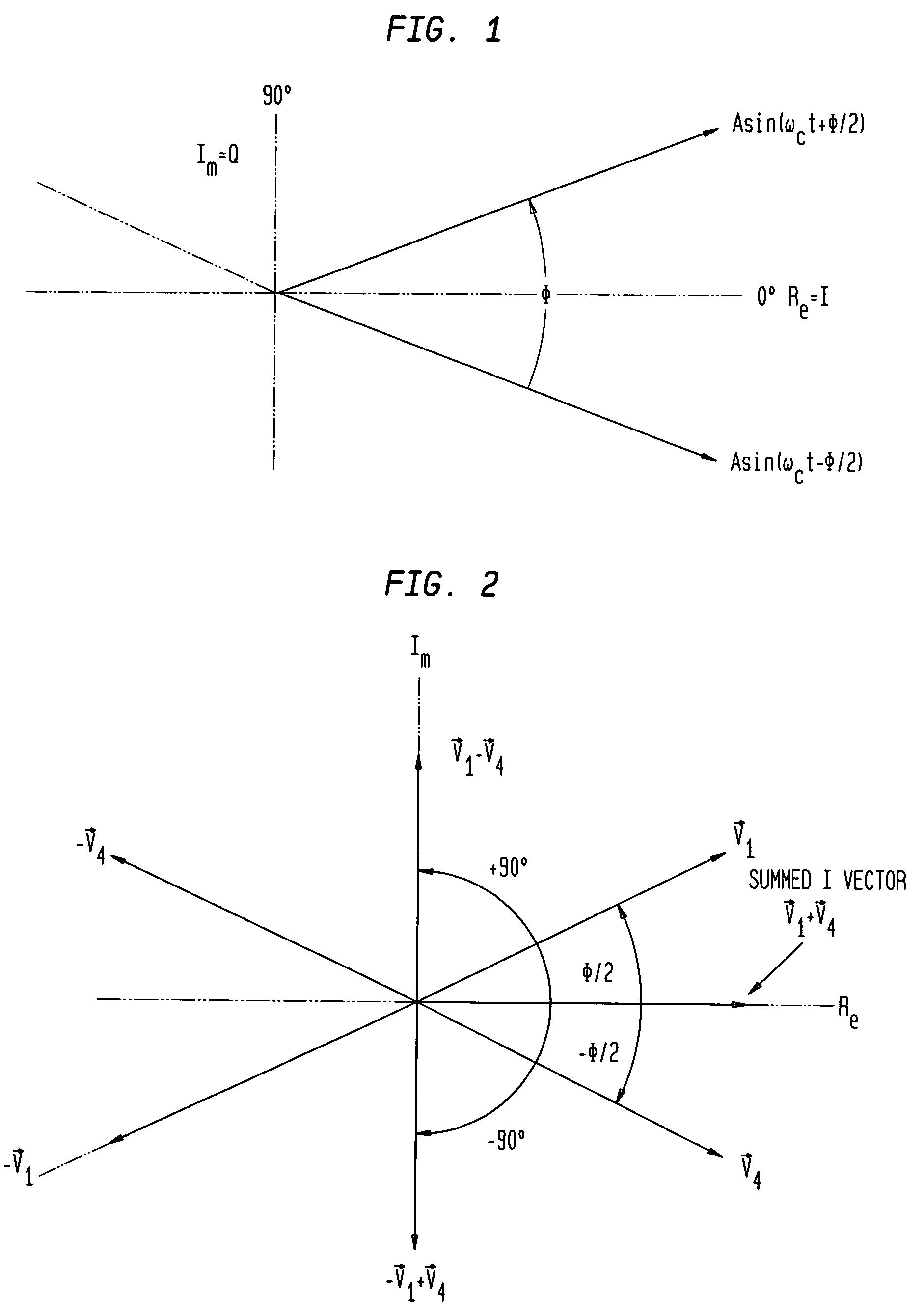 Orthogonal signal generation using vector spreading and combining