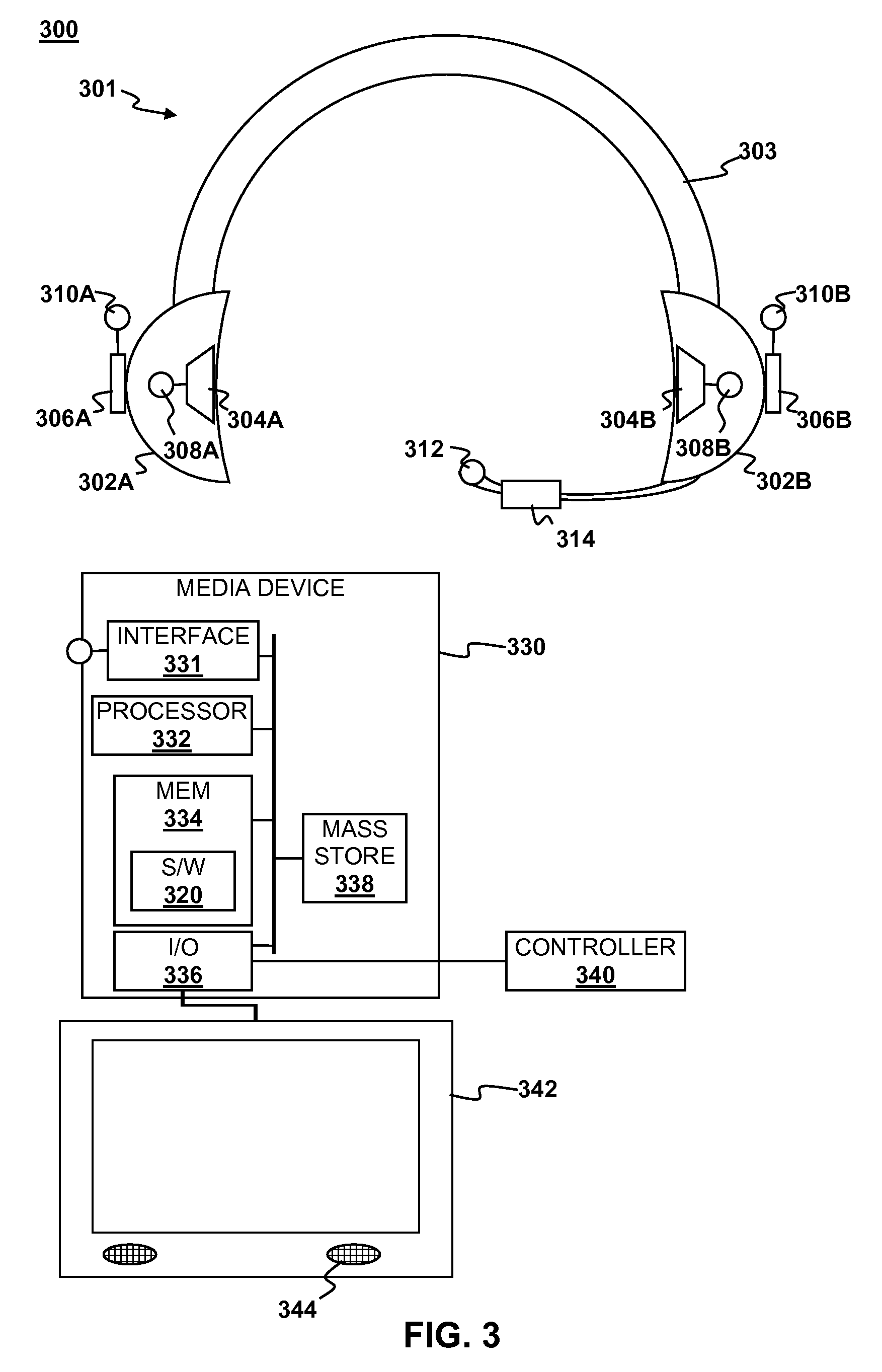 Targeted sound detection and generation for audio headset