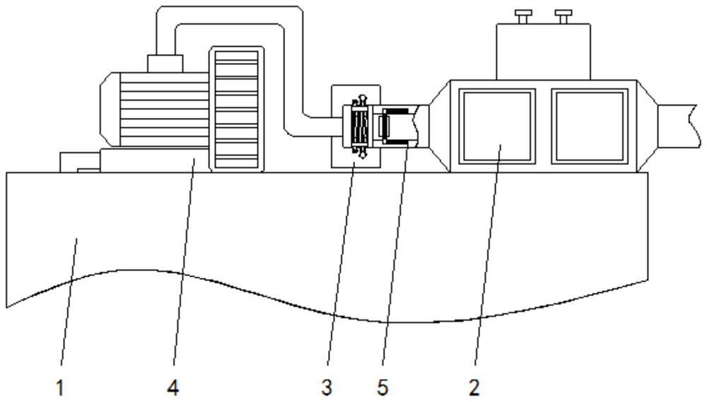 A device for recovering waste heat from printing and dyeing equipment