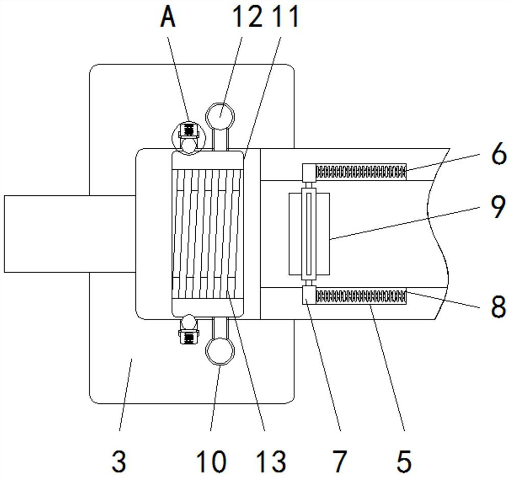 A device for recovering waste heat from printing and dyeing equipment