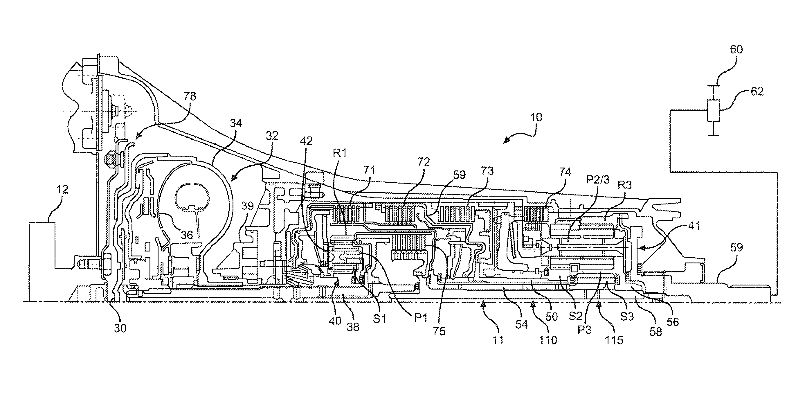 Fatigue resistant transverse lubrication passage for transmission shafts