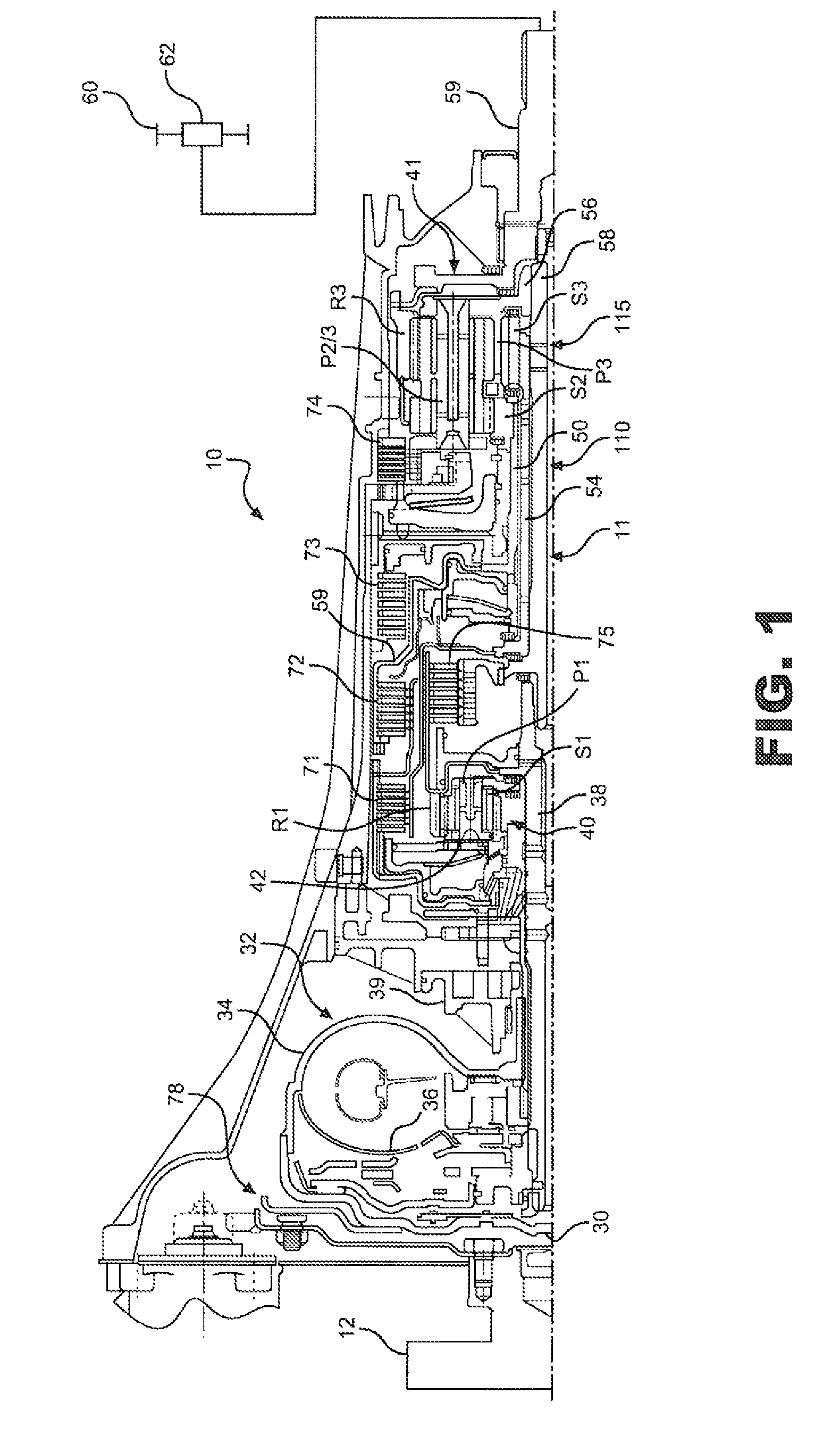 Fatigue resistant transverse lubrication passage for transmission shafts