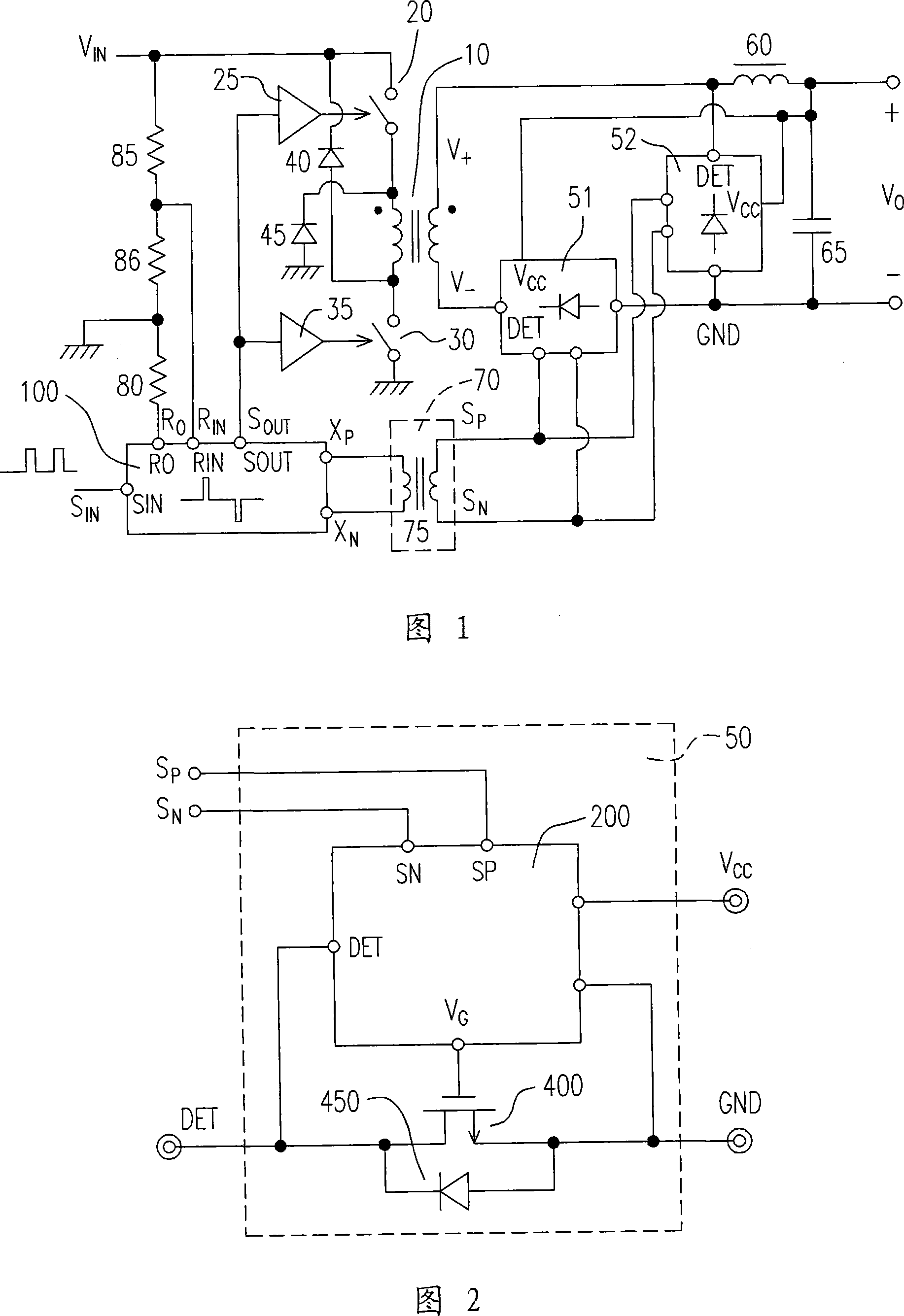 Method and device for providing synchronous rectification circuit of off-line power converter