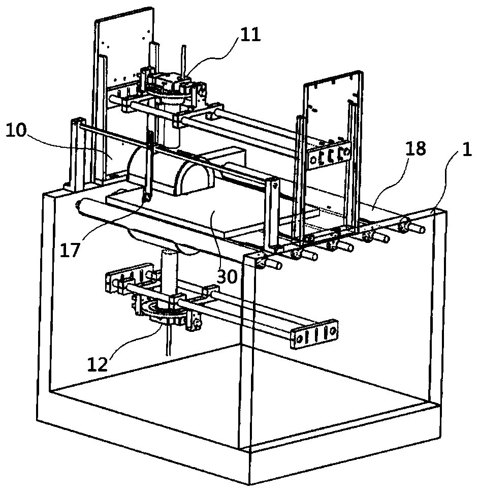 Panel edge sealing defect detection device and application method