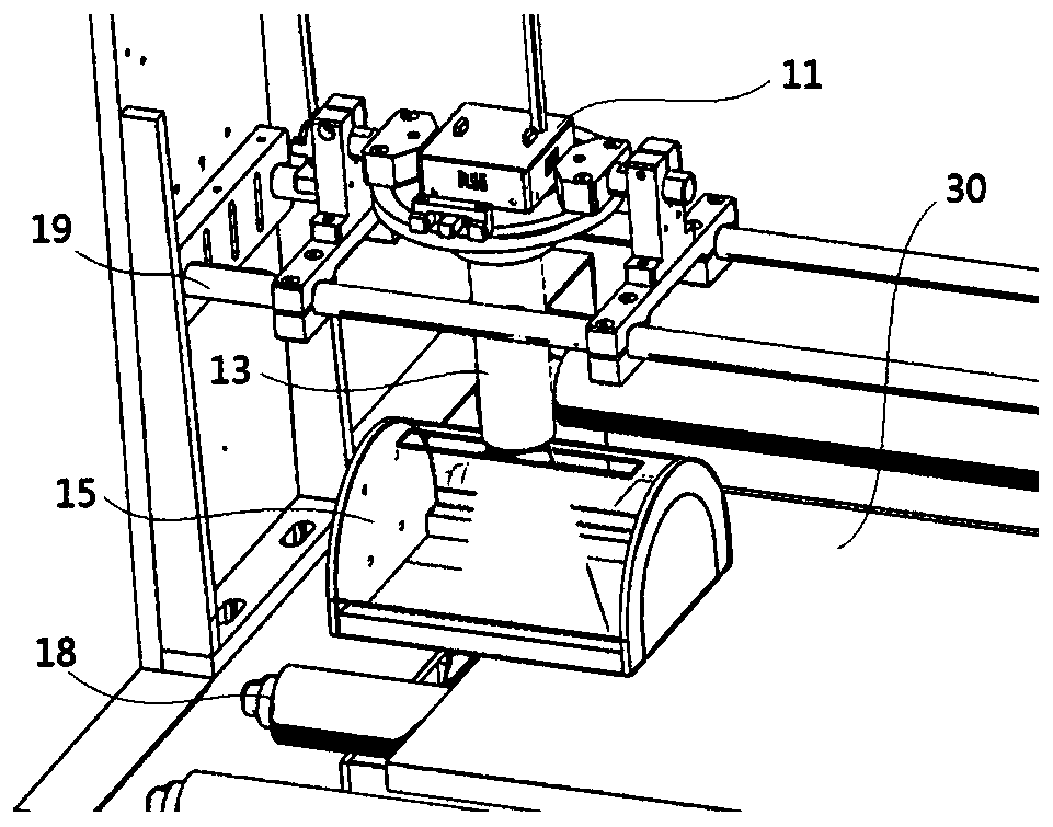 Panel edge sealing defect detection device and application method