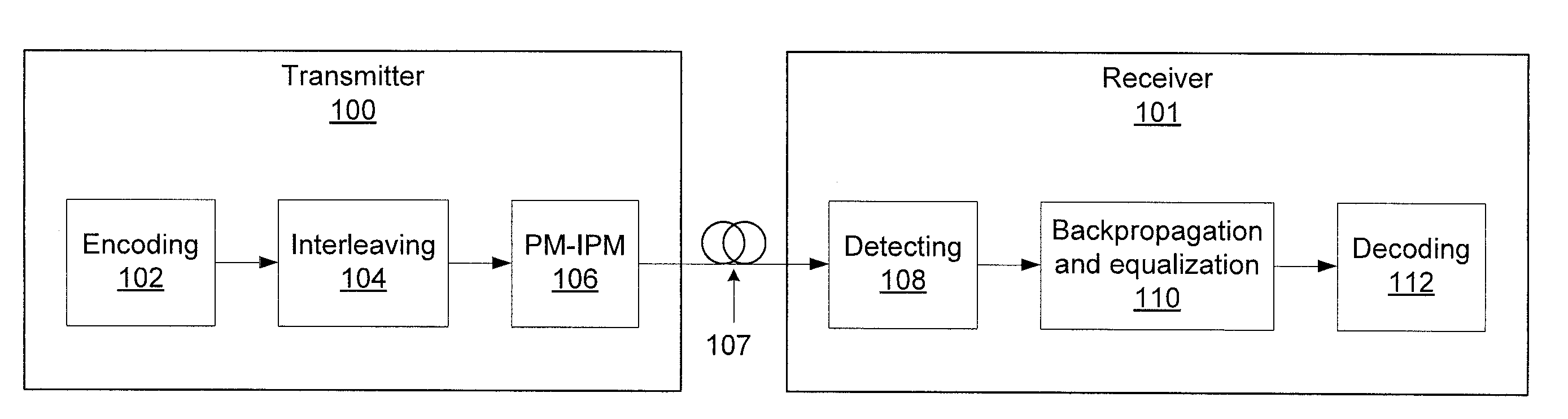 Coded polarization-multiplexed iterative polar modulation