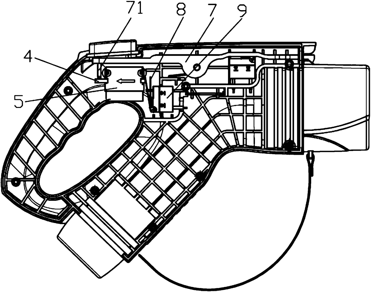 Motor locking device and electric vehicle DC charging connector