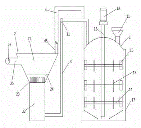 Energy-saving oil refining stirring device