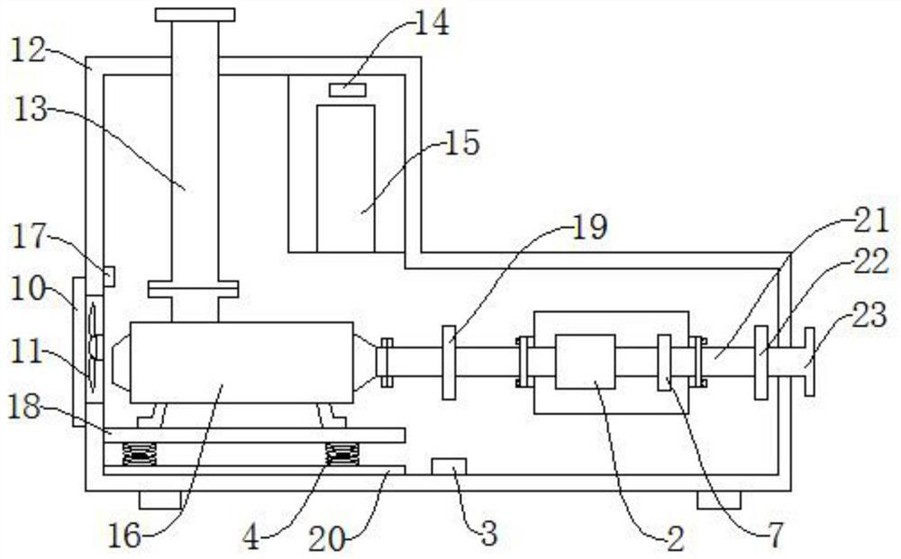 Water supply device of water intake pumping station and use method of water supply device