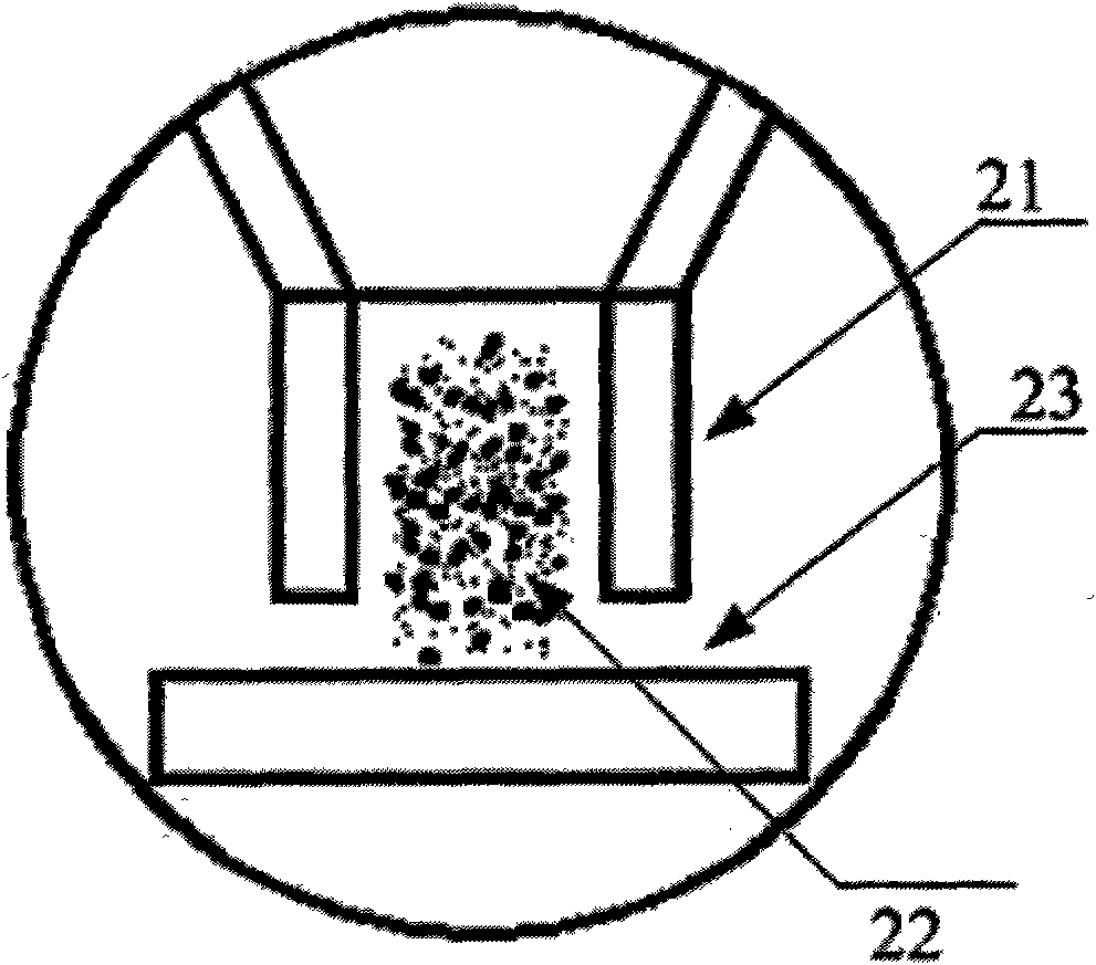 Component analyzer for laser probe micro-area