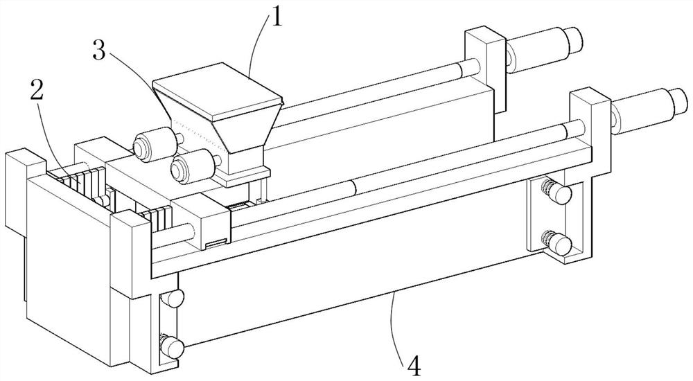 Channel one-time forming machine for water conservancy engineering