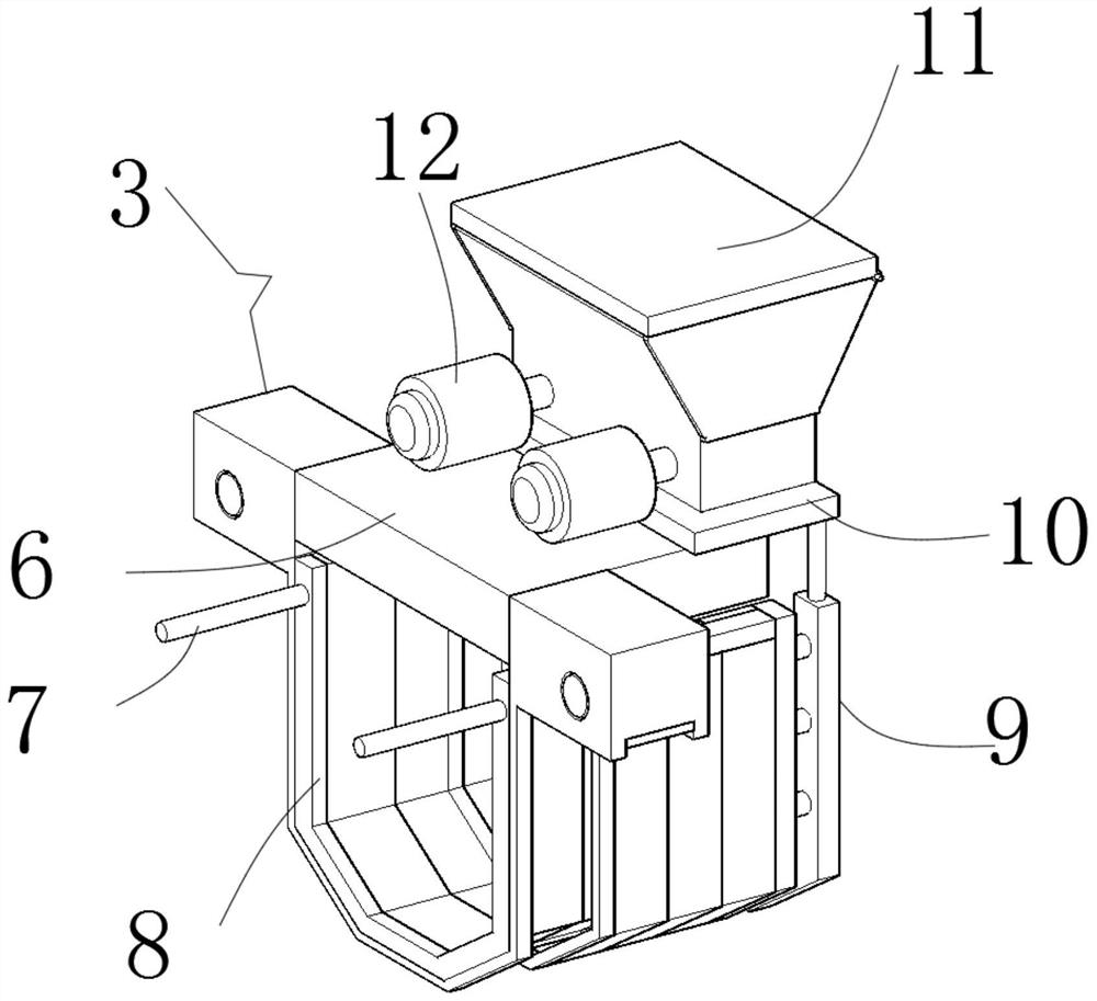 Channel one-time forming machine for water conservancy engineering