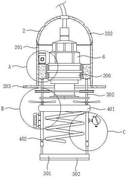 Split type ultrasonic level meter for ocean engineering platform