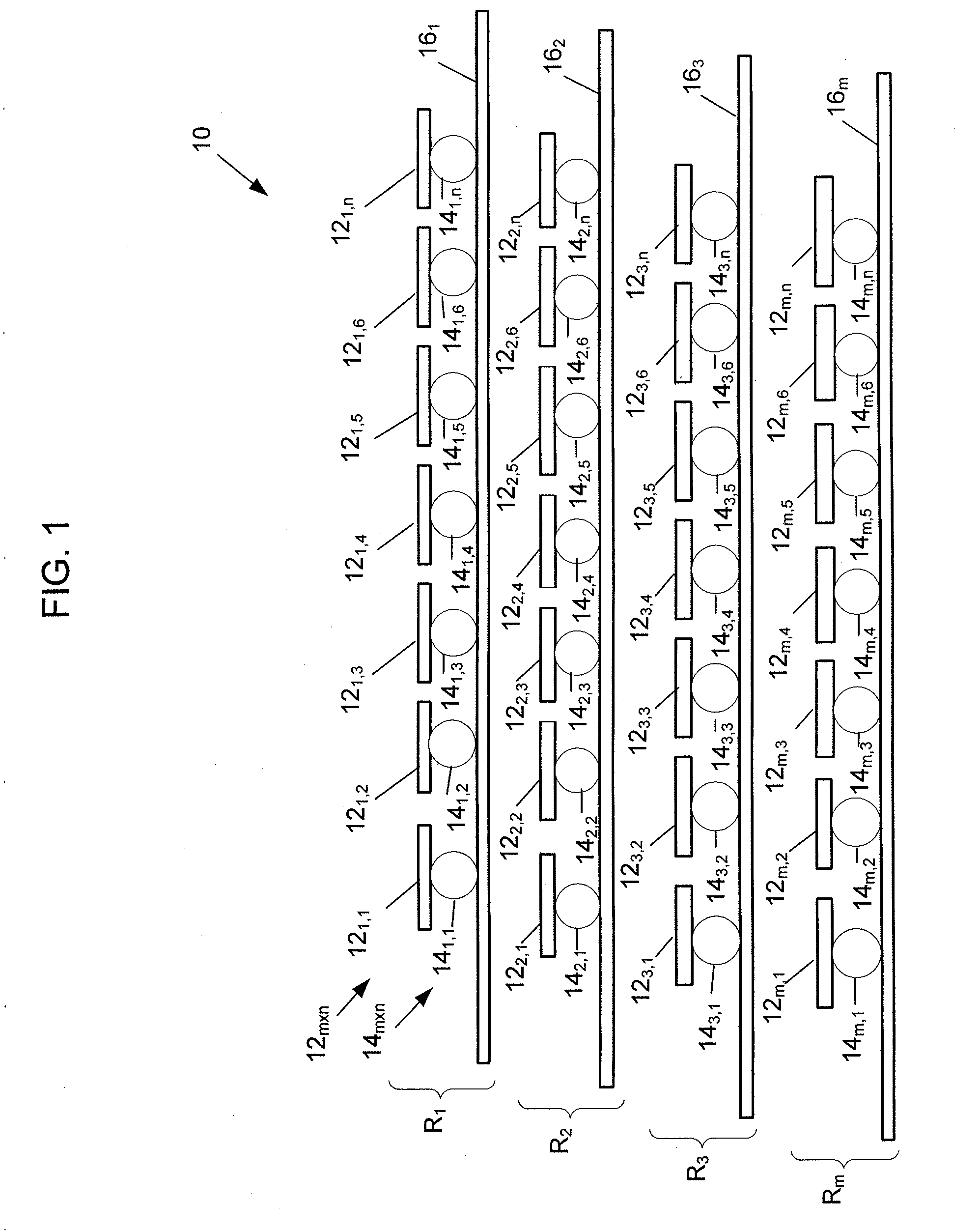 Optical focal plane data coupler