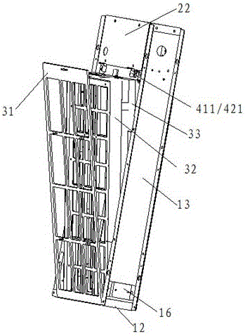 Fan coil return air purifying device and air conditioner