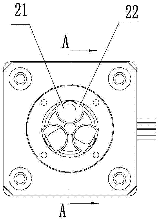 A device and method for capturing and distributing discs in batches