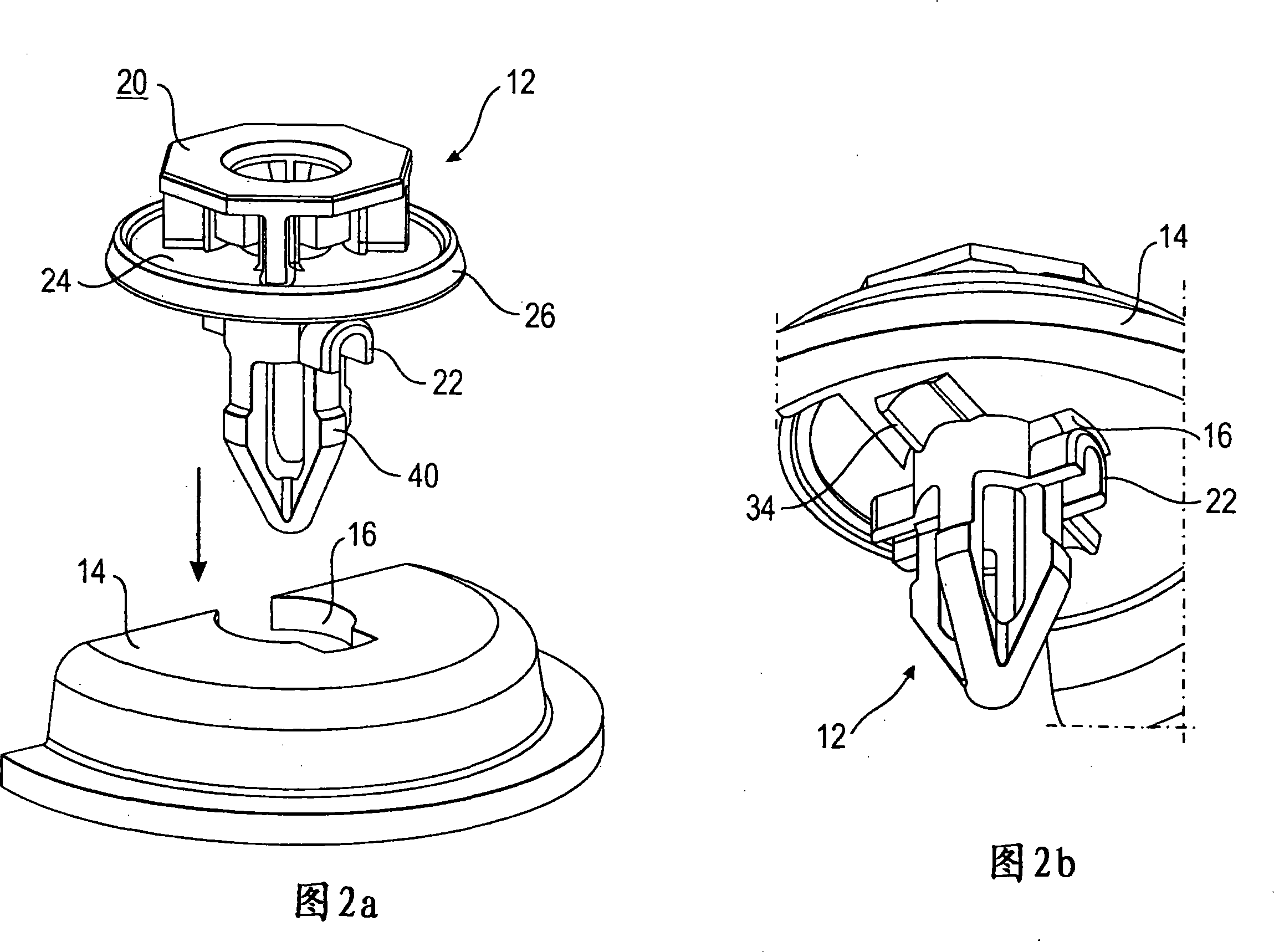 Fastening devcie