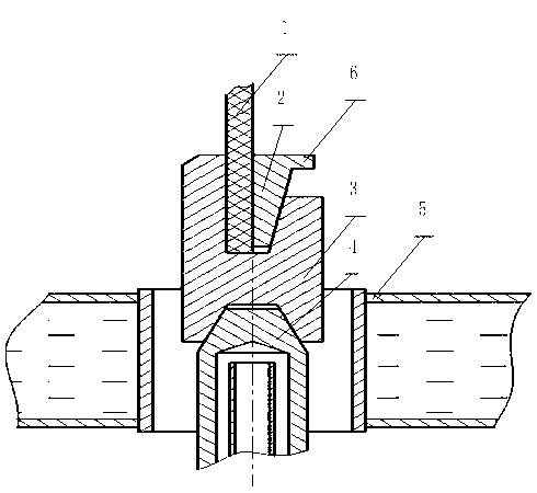 Connecting assembly of electrode and heater of high-temperature resistance furnace