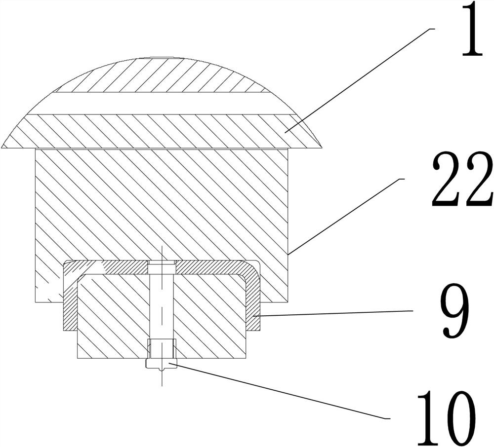 Aerial hanging basket telescopic balance arm and using method thereof