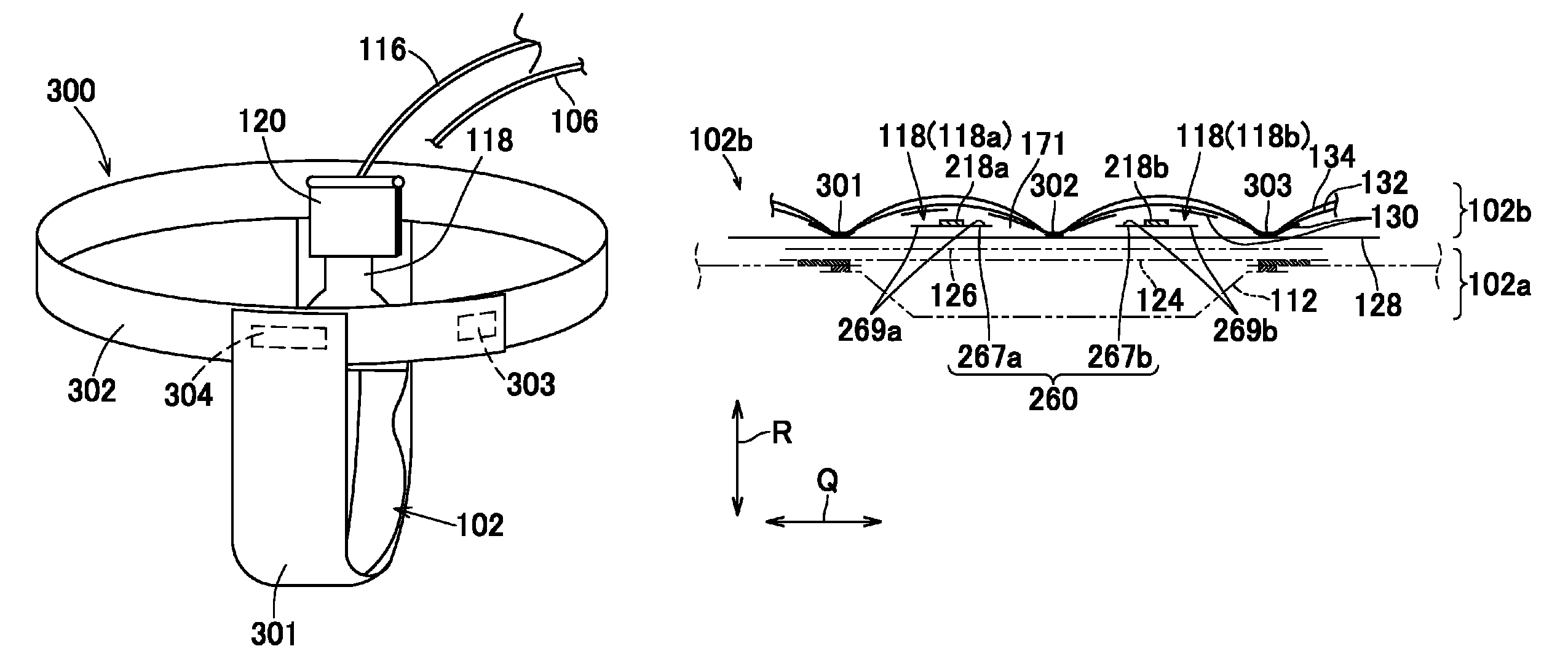 Urine suction device