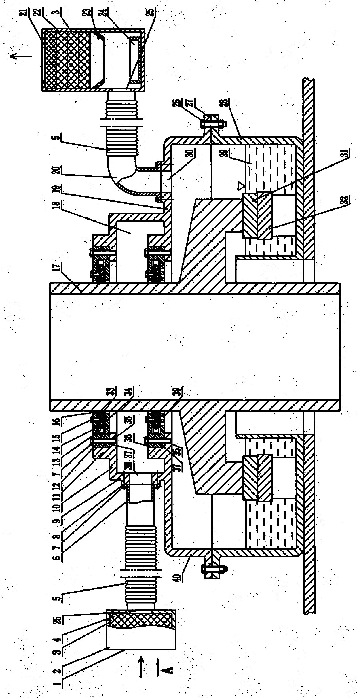 Unpowered non-force self-flat-pressing oil groove integrated flotation seal device