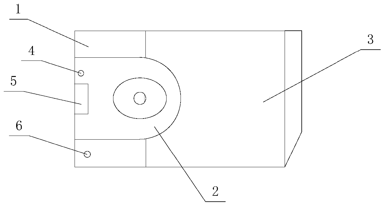 Toilet device special for train locomotive driving