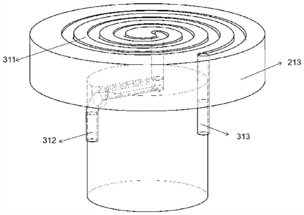 A production device and method for a large-size oxygen-free copper ingot applied to a target