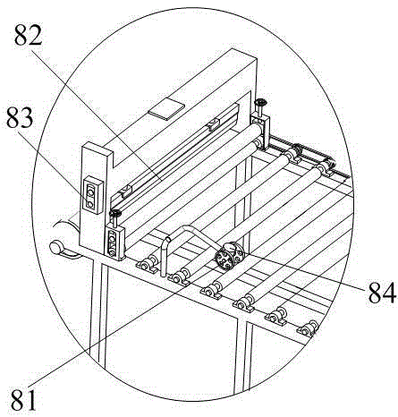 System for producing heat-insulation and refractory material by using coal gangue calcined material