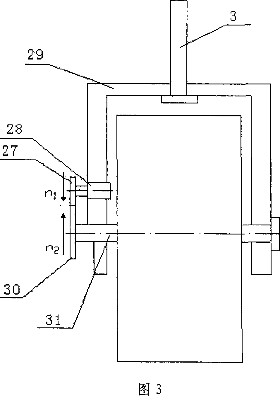 Combined type obstacle crossing walking system