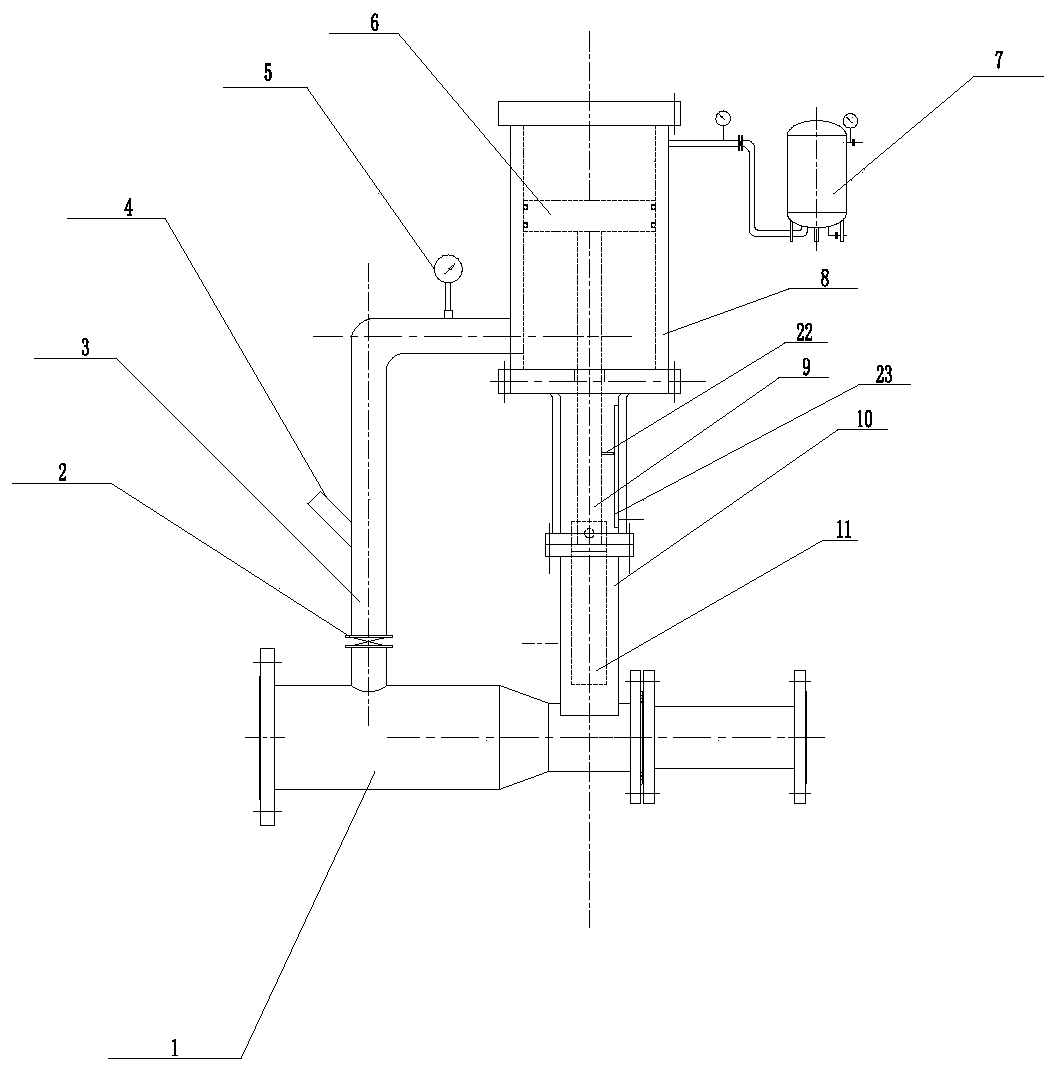 Novel pressure-superposed pressurized water supply equipment