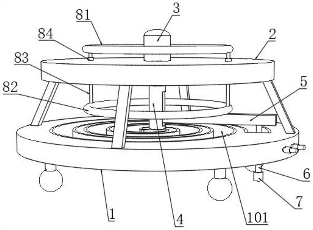 Road engineering pavement quality detection device