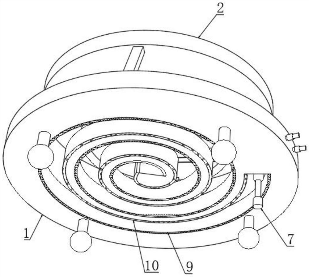 Road engineering pavement quality detection device