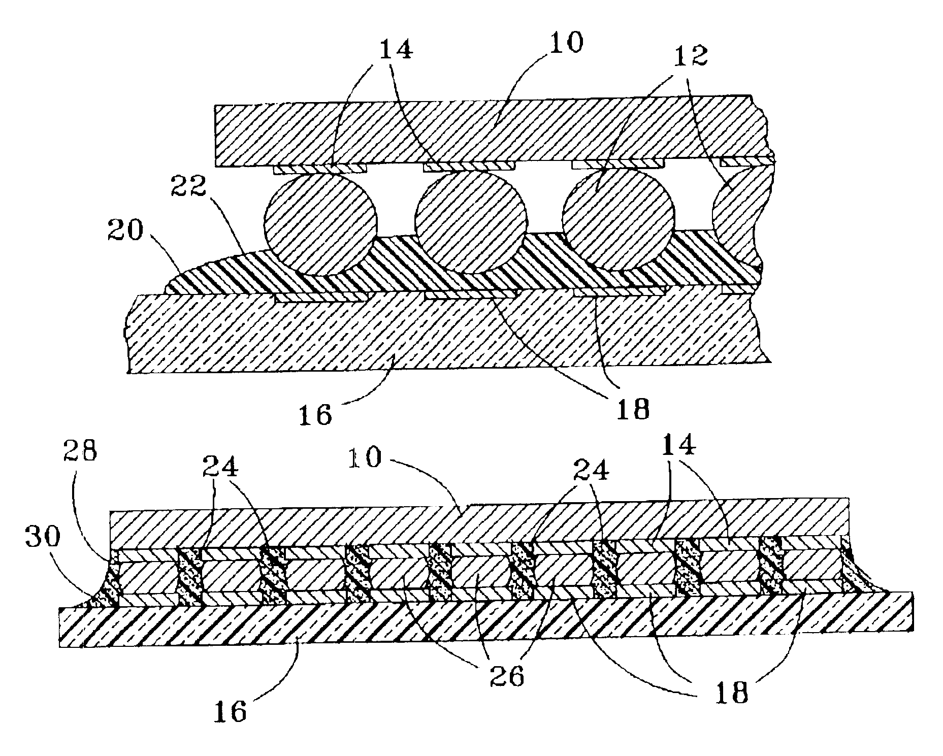 No-flow underfill process and material therefor