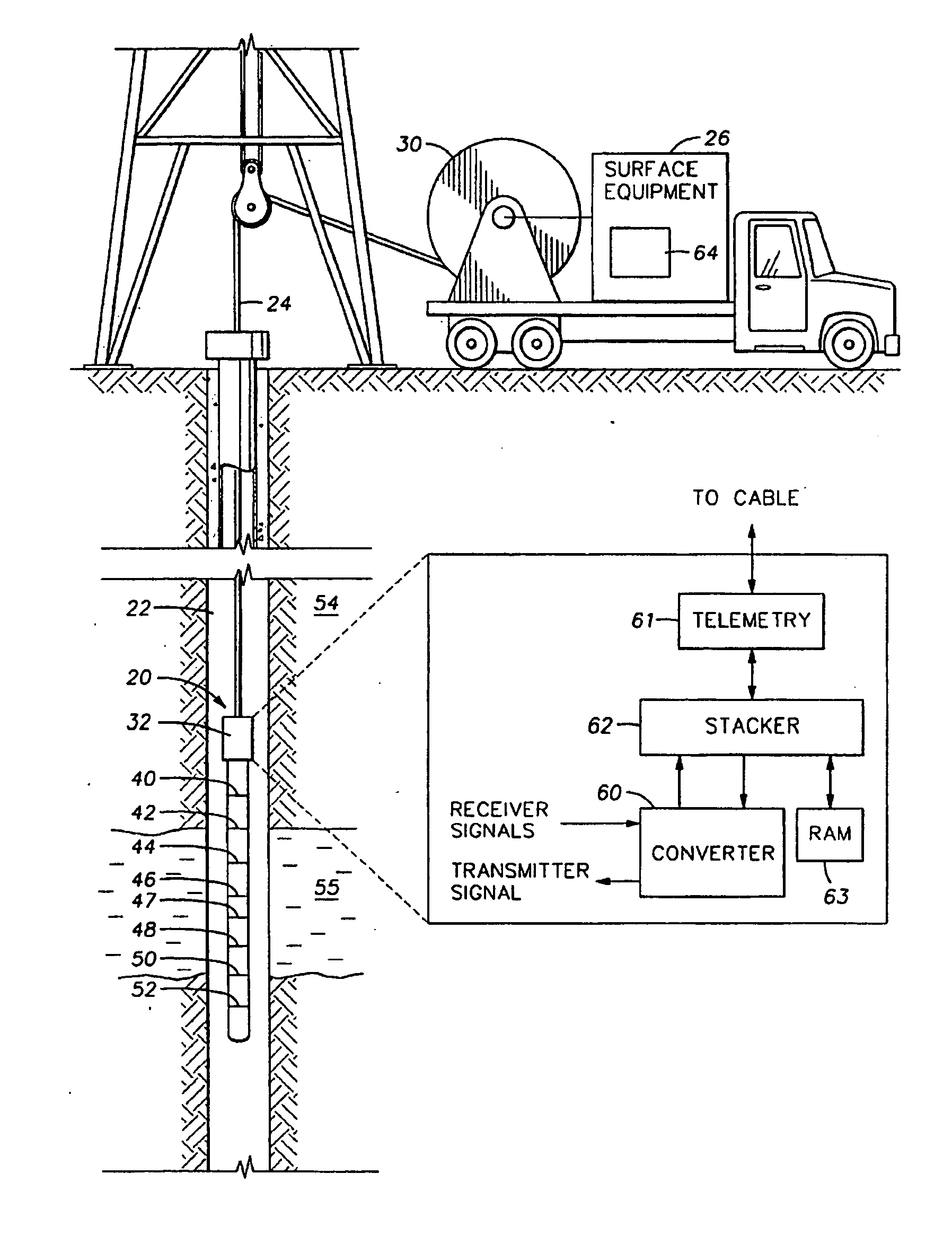 Multiscale multidimensional well log data inversion and deep formation imaging method