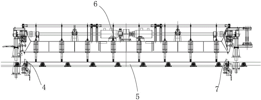 High-speed direct-delivery direct-rolling system and method for wire bar continuously-cast slabs