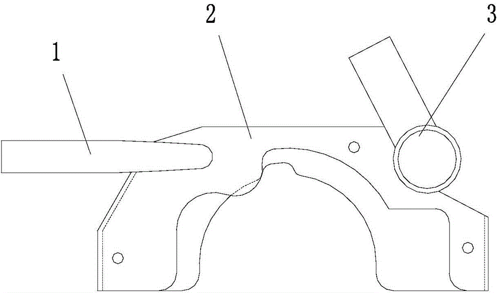 Centered-motor mounting mechanism of electric bicycle