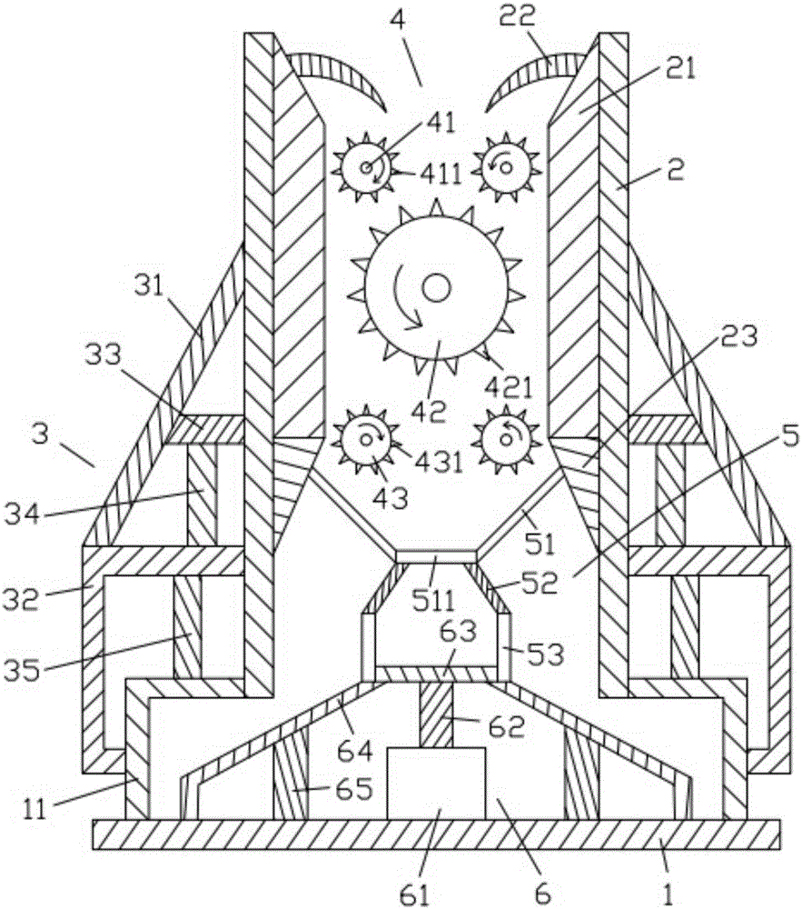 Novel maize grinding device